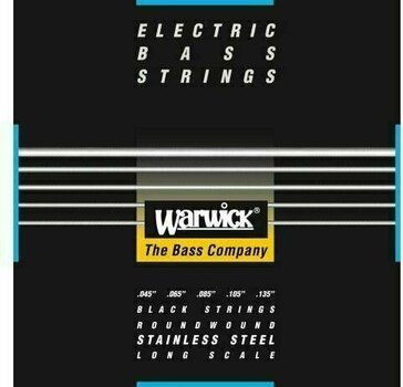 Struny pro 5-strunnou baskytaru Warwick 40301M Black Label - 1