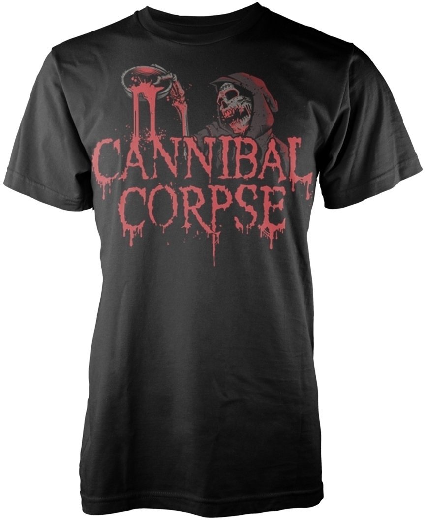 T-Shirt Cannibal Corpse T-Shirt Acid Blood Male Black L