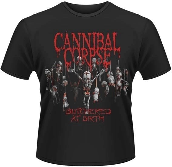 T-Shirt Cannibal Corpse T-Shirt Butchered At Birth 2015 Herren Black M