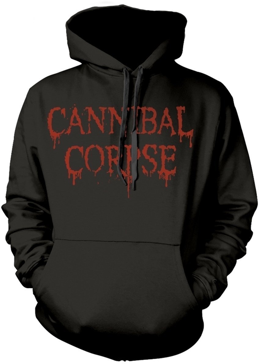 Hoodie Cannibal Corpse Hoodie Dripping Logo Schwarz S