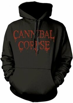 Pulóver Cannibal Corpse Pulóver Dripping Logo Fekete L - 1