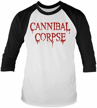 T-Shirt Cannibal Corpse T-Shirt Dripping Logo Herren Weiß-Schwarz XL - 1