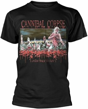 Shirt Cannibal Corpse Shirt Eaten Back To Life Heren Black M - 1