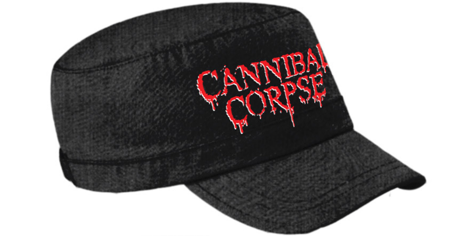 Kappe Cannibal Corpse Kappe Logo Army Black