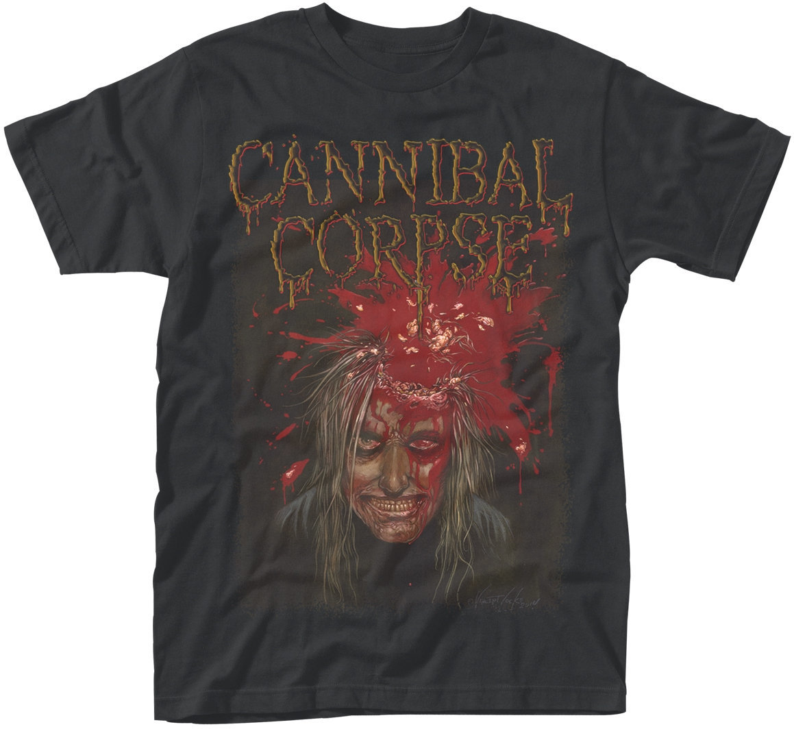 T-Shirt Cannibal Corpse Impact Spatter Black S T-Shirt