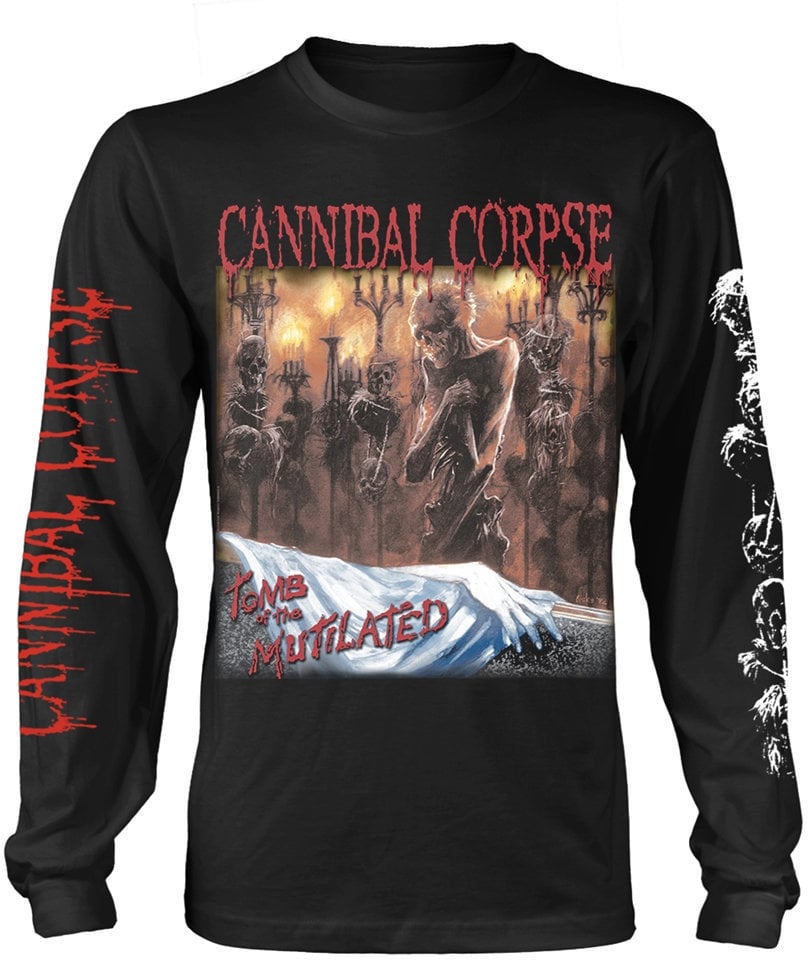 T-shirt Cannibal Corpse T-shirt Tomb Of The Mutilated Homme Black S