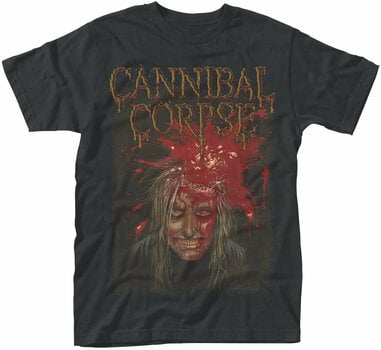 Skjorte Cannibal Corpse Skjorte Impact Spatter Mand Sort XL - 1