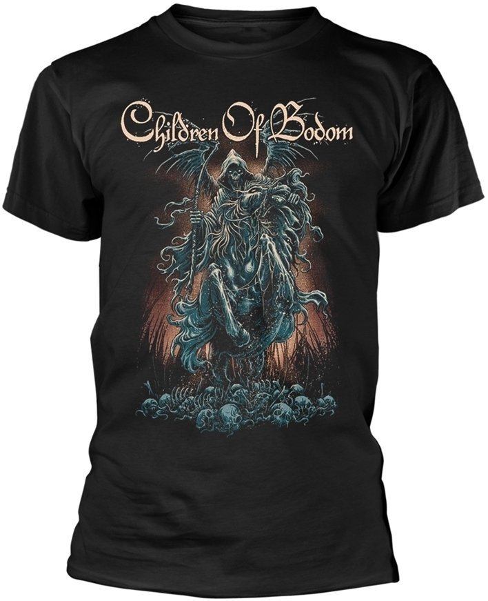 Camiseta de manga corta Children Of Bodom Camiseta de manga corta Horseman Black S