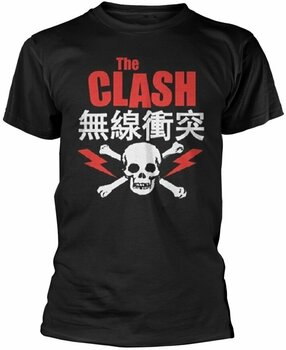 T-Shirt The Clash T-Shirt Bolt Male Black M - 1