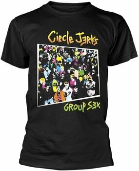 Tričko Circle Jerks Group Sex Black 2XL Tričko - 1