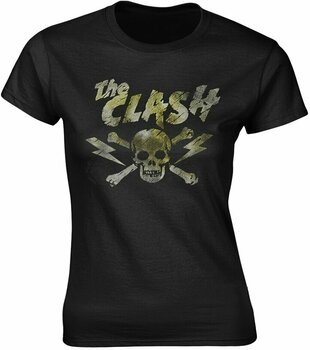 T-shirt The Clash Grunge Skull Black M T-shirt - 1