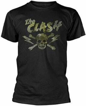 T-shirt The Clash Grunge Skull Black S T-shirt - 1