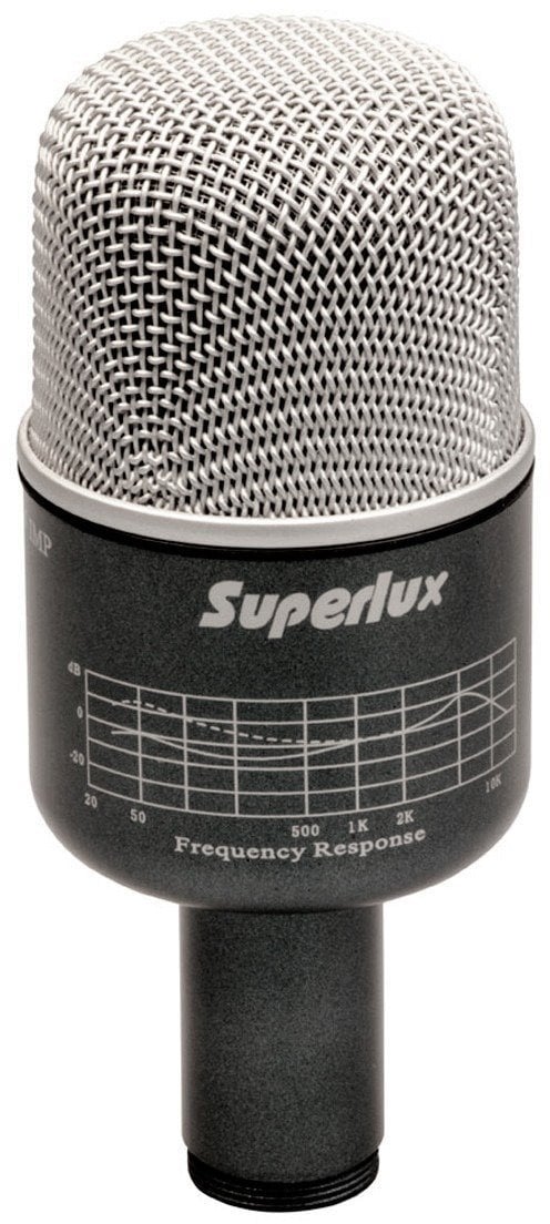 Microfon pentru toba mare Superlux PRO-218A Microfon pentru toba mare