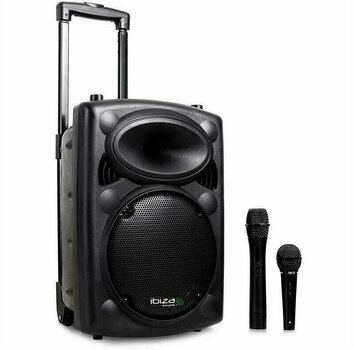 Batterij-PA-systeem Ibiza Sound PORT10VHF-BT - 1