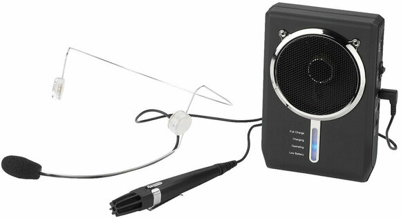 Megafoon Monacor WAP-7D Waistband Amplifier - 1