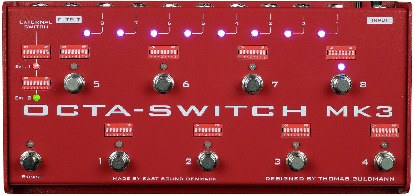Footswitch Carl Martin Octa-Switch MK3 Footswitch