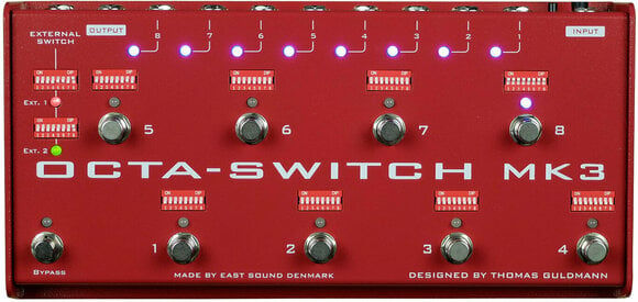 Footswitch Carl Martin Octa-Switch MK3 Footswitch - 1