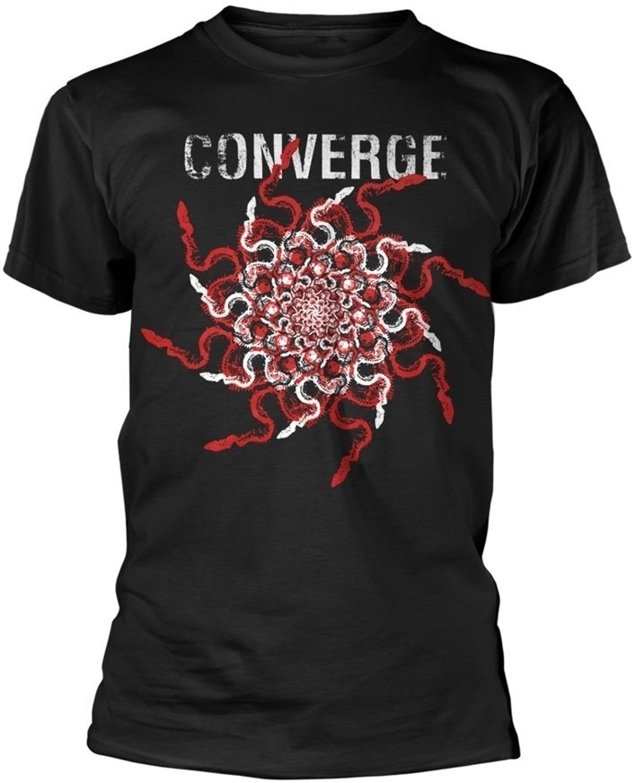T-shirt Converge T-shirt Snakes Homme Black S