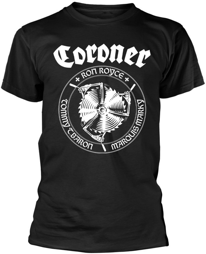 Camiseta de manga corta Coroner Camiseta de manga corta Blade Black M