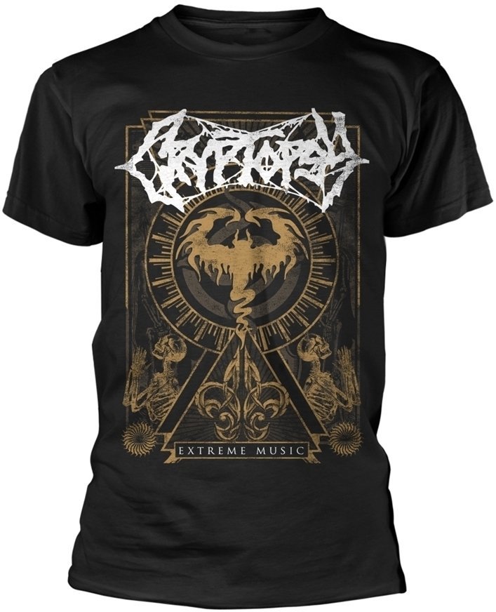 Skjorta Cryptopsy Skjorta Extreme Music Black S