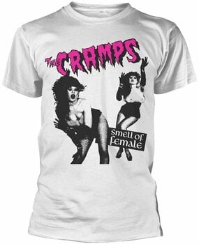 T-Shirt The Cramps T-Shirt Smell Of Female White M - 1