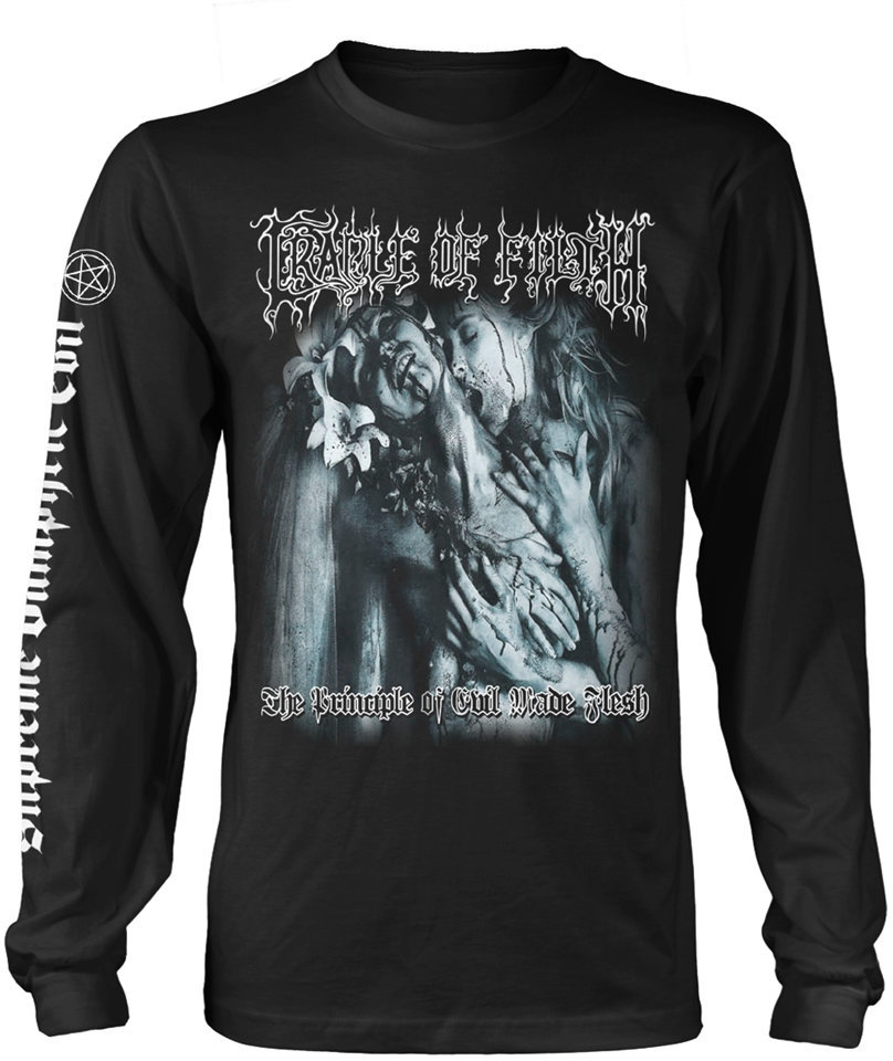 T-Shirt Cradle Of Filth T-Shirt The Principle Of Evil Made Flesh Black S