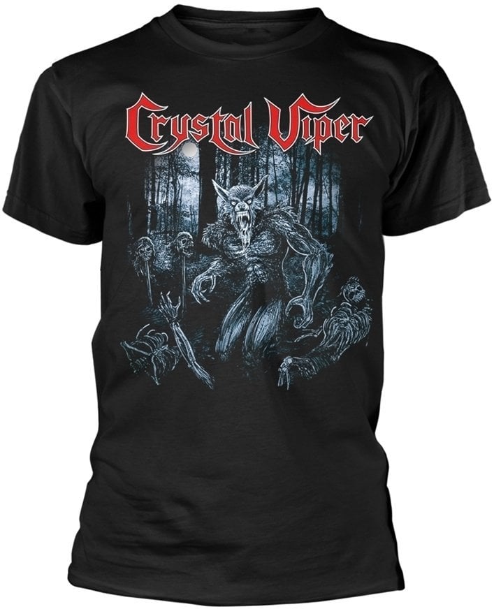 T-shirt Crystal Viper Wolf & The Witch Black S T-shirt