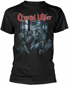 Camiseta de manga corta Crystal Viper Camiseta de manga corta Wolf & The Witch Black 2XL - 1