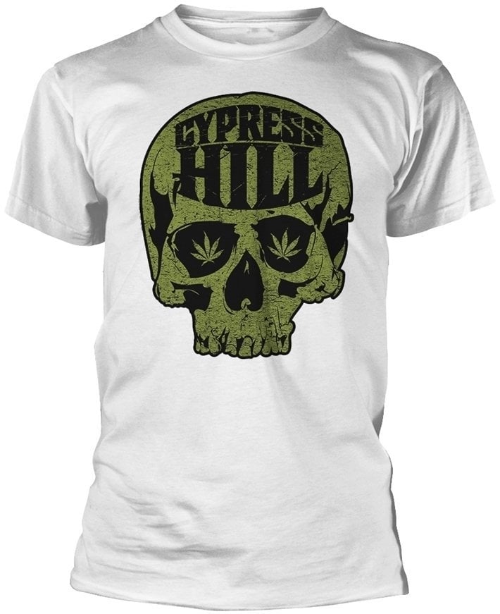 Tričko Cypress Hill Skull Logo White S Tričko
