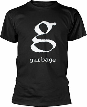 Maglietta Garbage Maglietta Logo Black M - 1