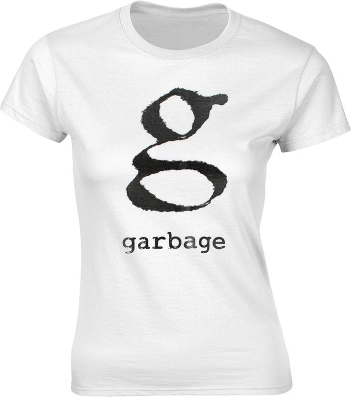 Shirt Garbage Shirt Logo White L