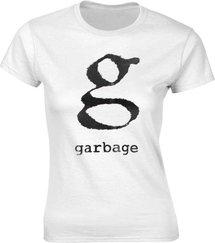 T-Shirt Garbage T-Shirt Logo Female White 2XL
