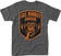 Camiseta de manga corta Gas Monkey Garage Camiseta de manga corta Shield Grey S