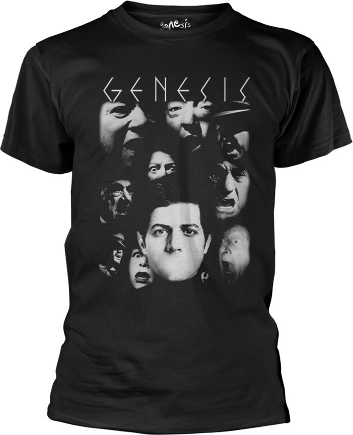 T-Shirt Genesis T-Shirt Lamb Faces Herren Black S