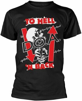 Koszulka D.O.A To Hell N Back Black XL Koszulka - 1