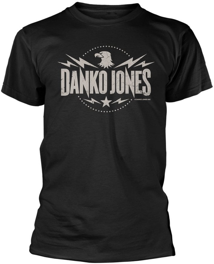 Shirt Danko Jones Shirt Eagle Heren Black S