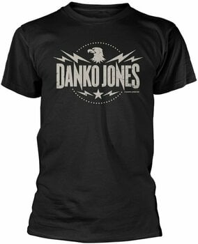 Tričko Danko Jones Tričko Eagle Muži Black S - 1