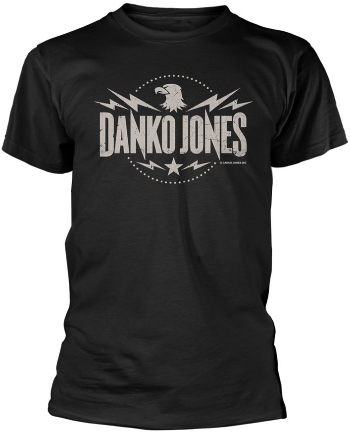 Риза Danko Jones Риза Eagle Мъжки Black M