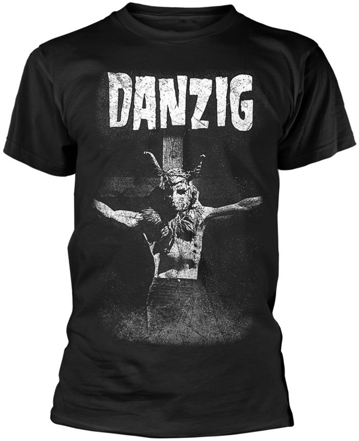 Shirt Danzig Shirt Skullman Black S