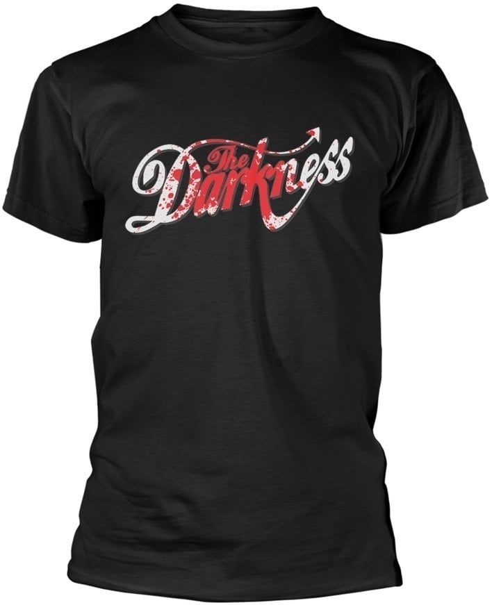 T-shirt The Darkness Splatter Logo Black M T-shirt