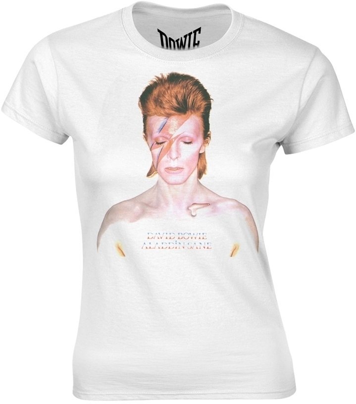 Skjorte David Bowie Aladdin Sane Womens T-Shirt L