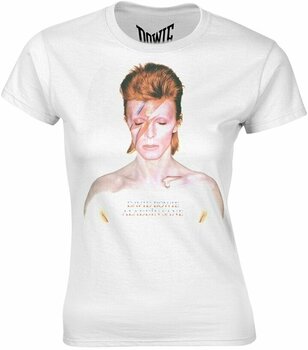 Tričko David Bowie Tričko Aladdin Sane Bílá 2XL - 1