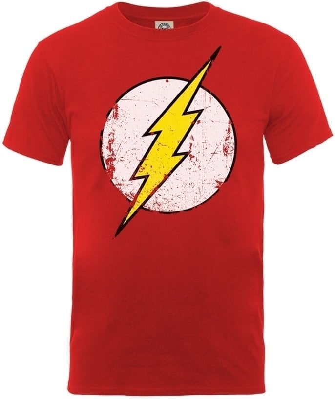 T-shirt The Flash Distressed Logo T-Shirt S