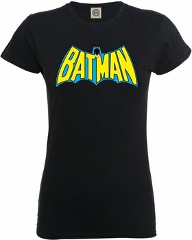 Πουκάμισο Batman Πουκάμισο Retro Logo Black L - 1