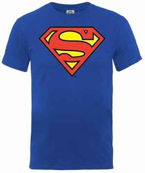 T-Shirt Superman Blau M Film T-Shirt - 1