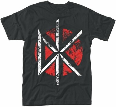Košulja Dead Kennedys Košulja Distressed DK Logo Muška Black XL - 1