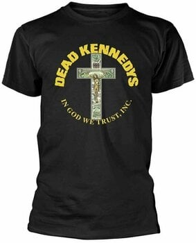 Camiseta de manga corta Dead Kennedys Camiseta de manga corta In God We Trust 2 Hombre Black M - 1