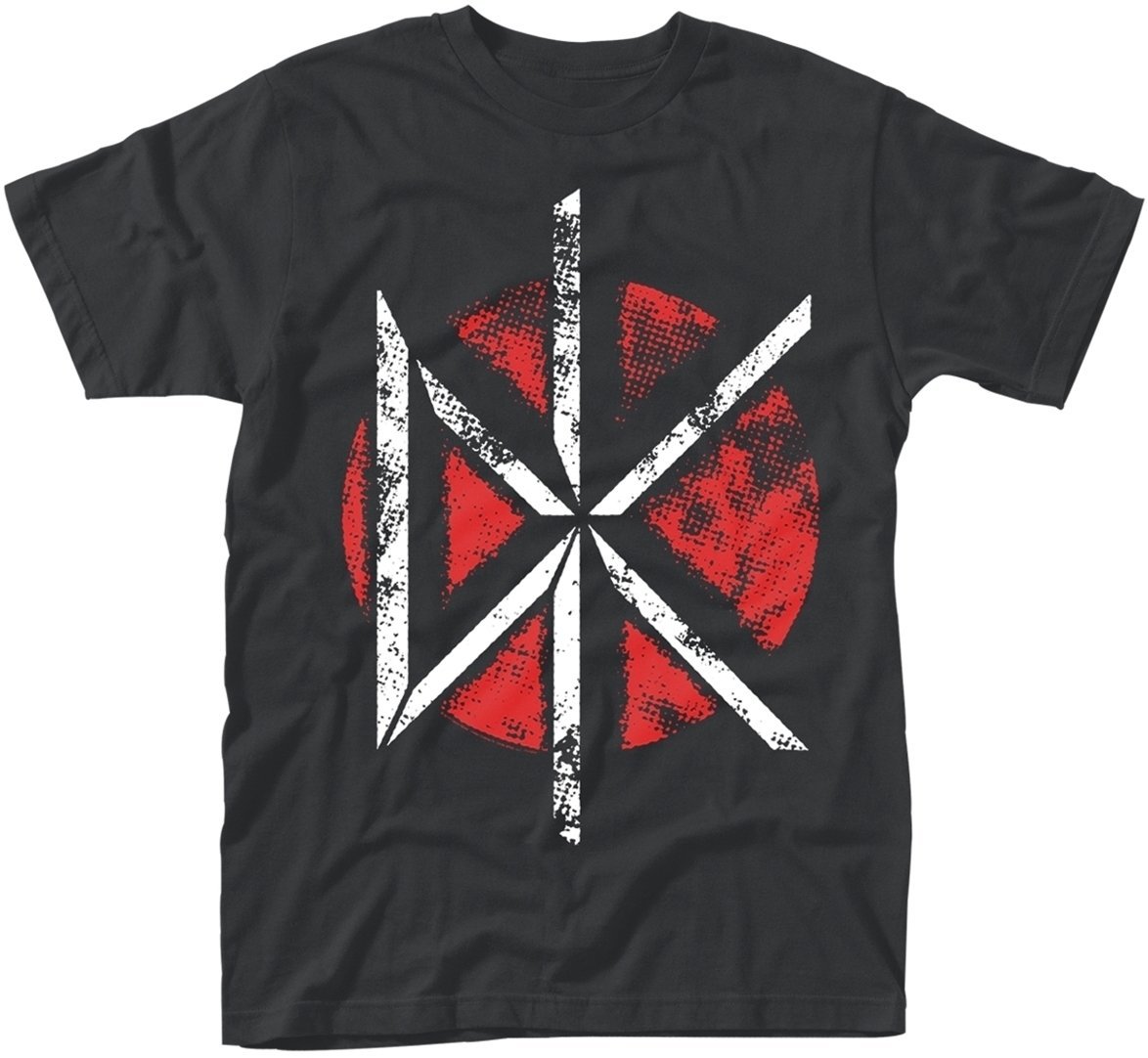 Shirt Dead Kennedys Shirt Distressed DK Logo Heren Black 2XL