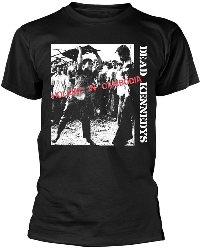 T-shirt Dead Kennedys T-shirt Holiday In Cambodia Homme Black S