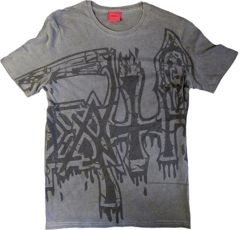 T-Shirt Death T-Shirt Large Logo Grey XL